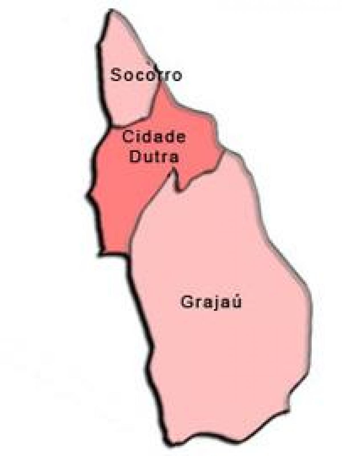 Peta Capela melakukan Socorro sub-prefecture