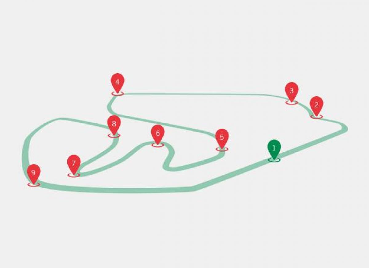 Peta GP Brazil F1