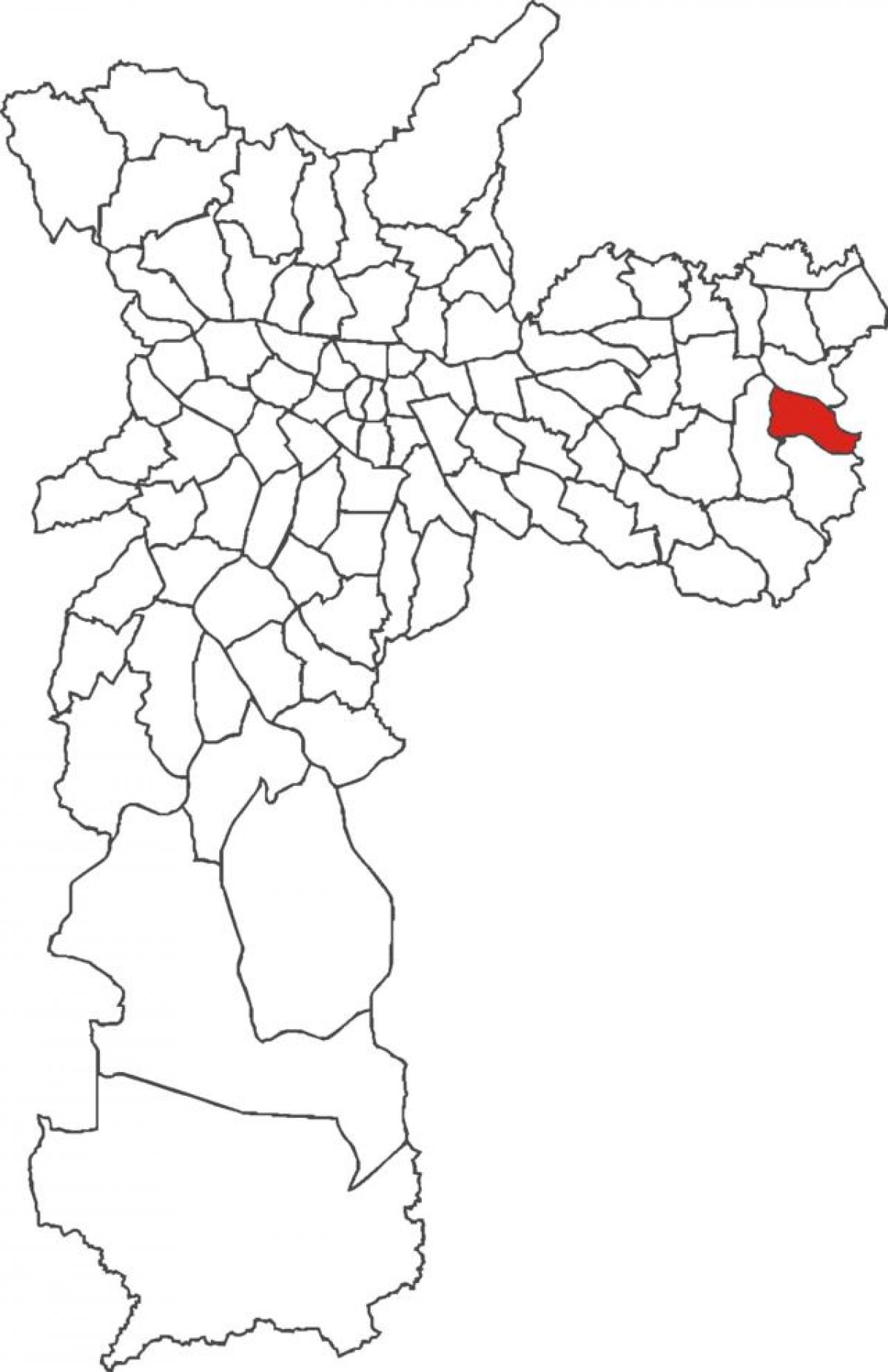 Peta Guaianases daerah