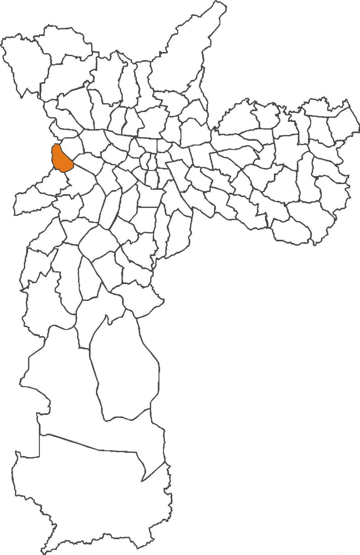 Peta Jaguaré daerah