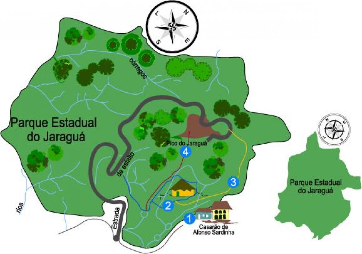 Peta Jaraguá Park