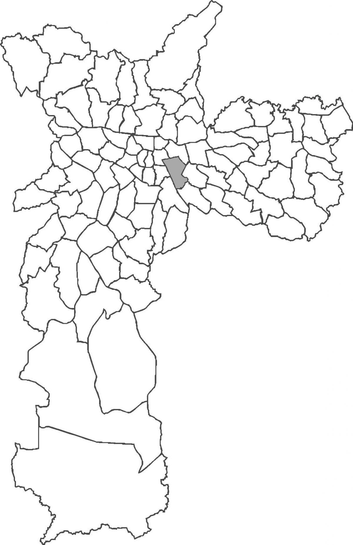 Peta Mooca daerah
