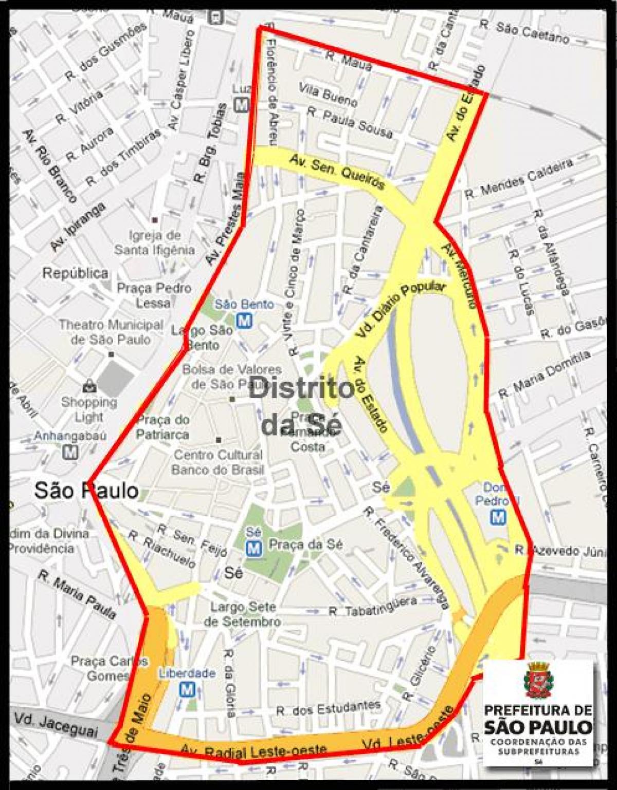 Peta Se São Paulo