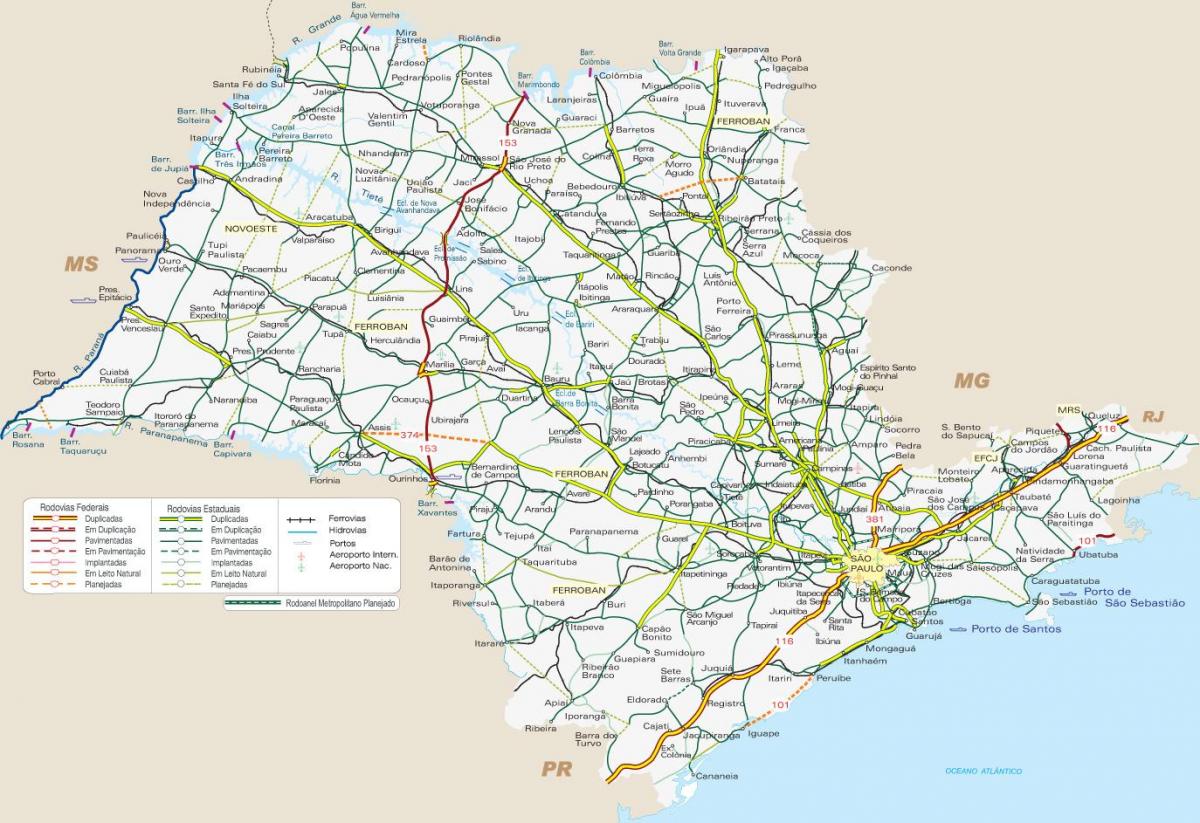 Peta SP pengangkutan