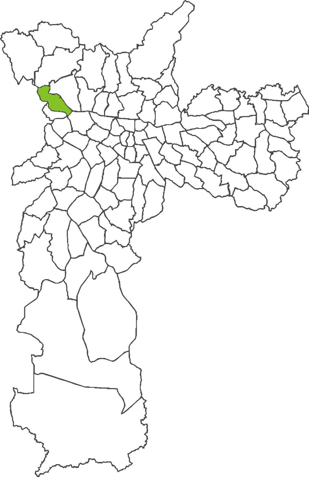 Peta São Domingos daerah