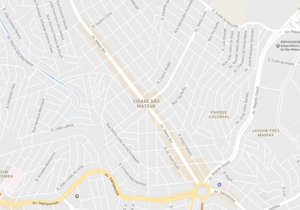 Peta São Dudu São Paulo