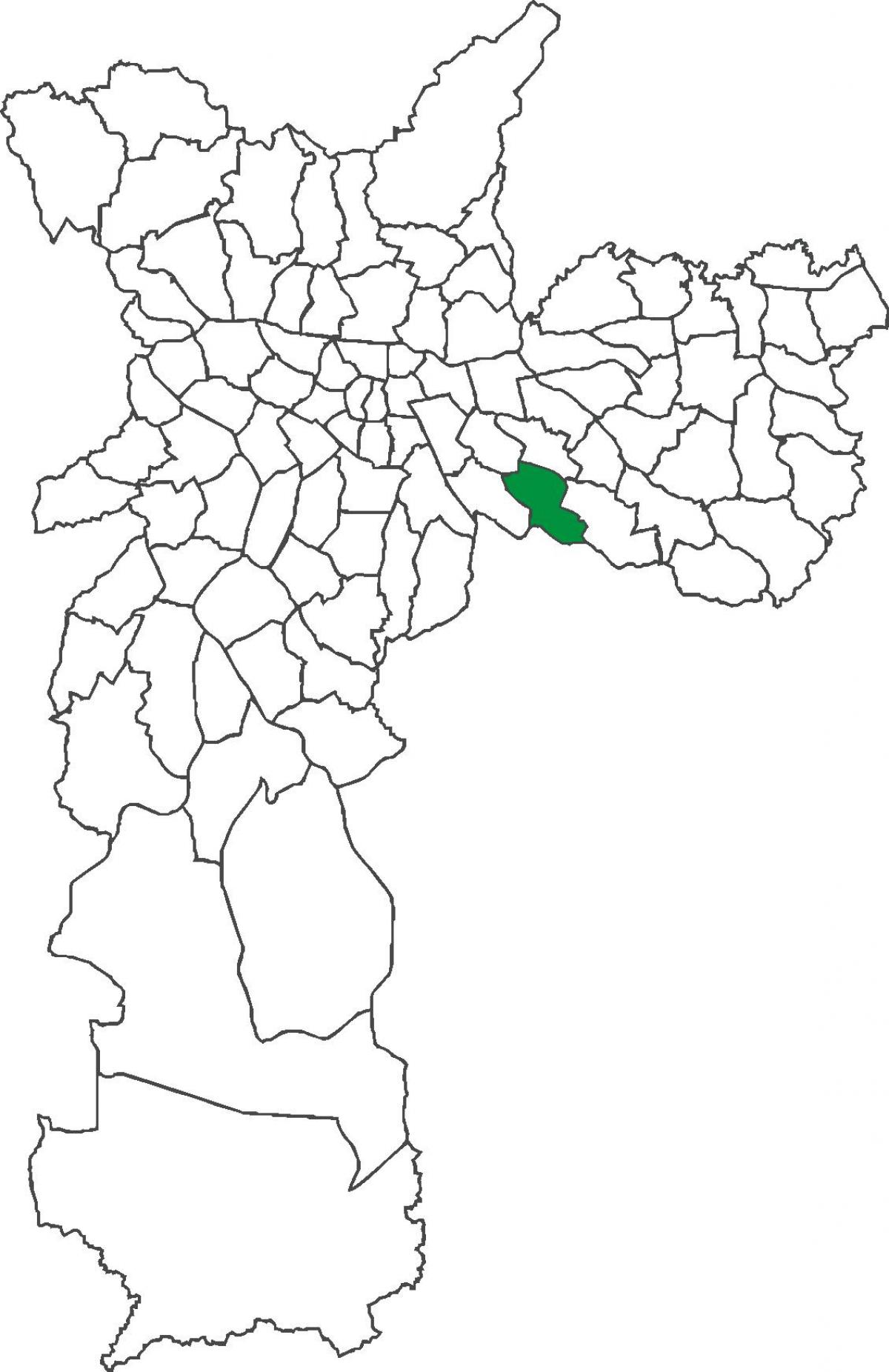 Peta São Lucas daerah