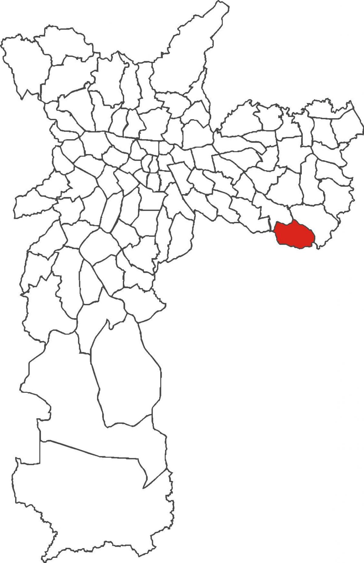 Peta São Rafael daerah