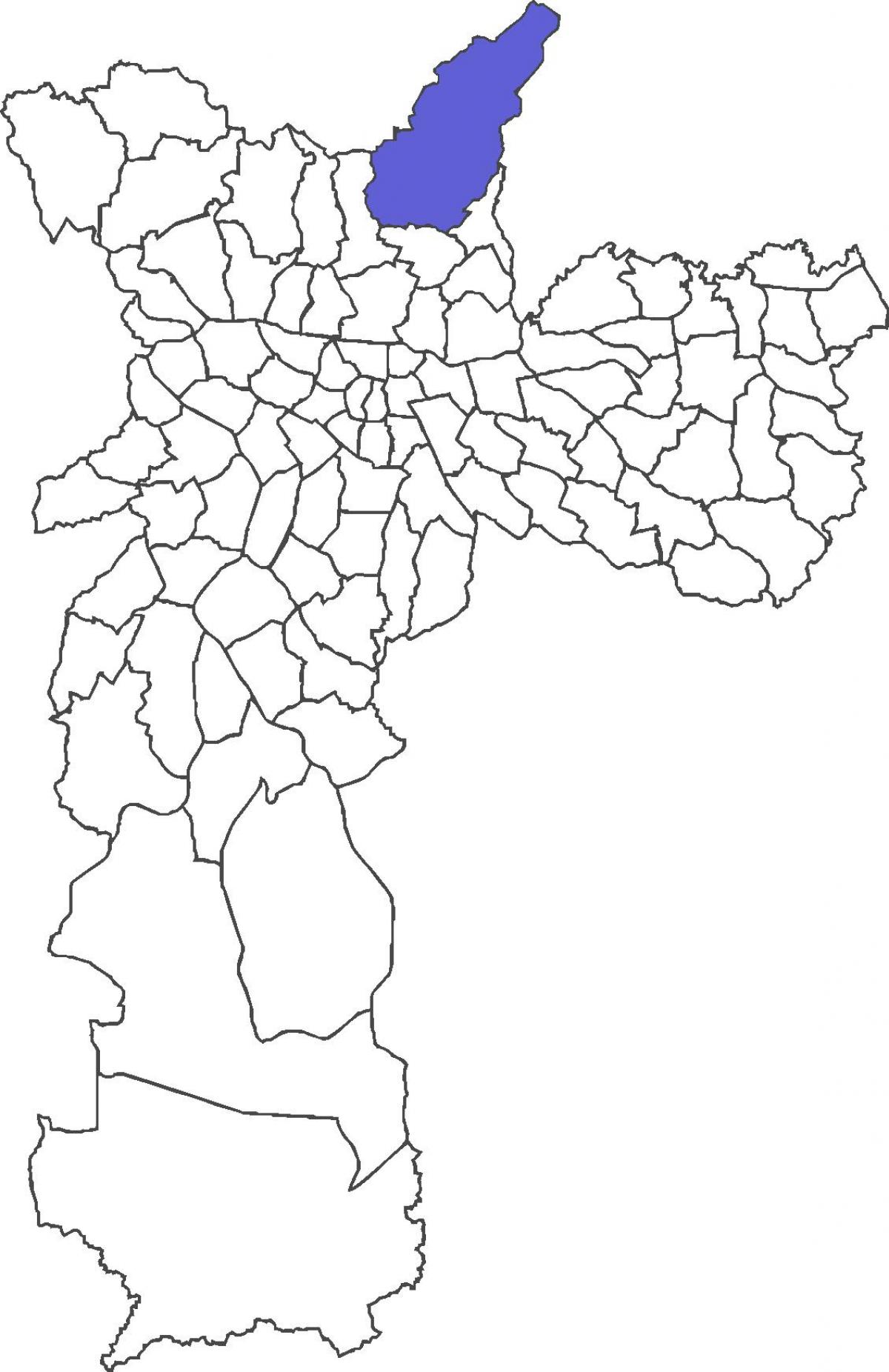 Peta Tremembé daerah