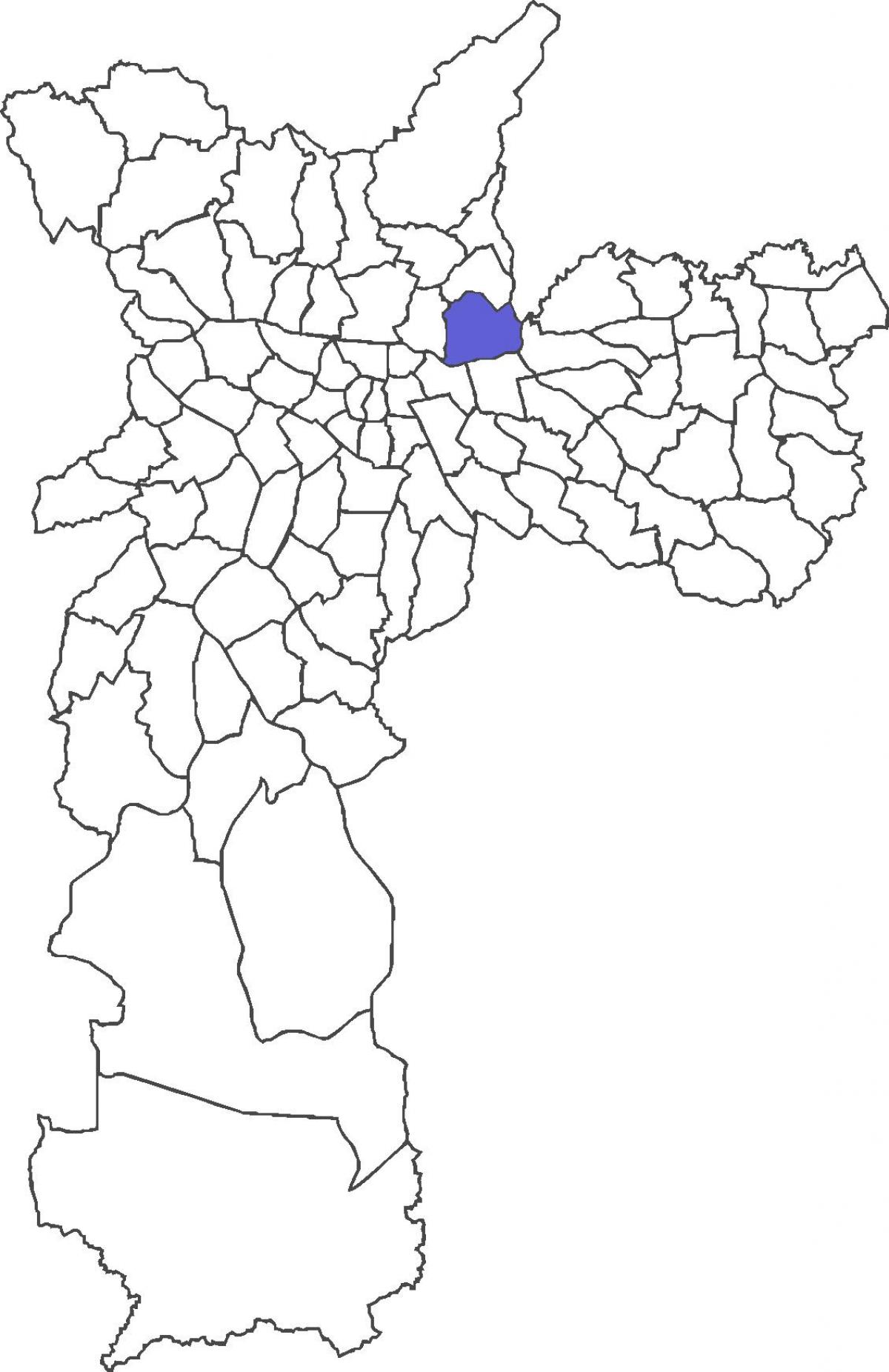 Peta Vila Maria daerah