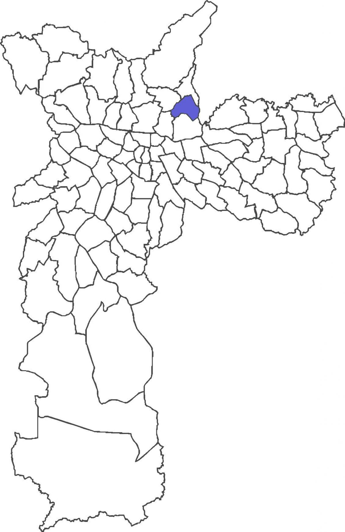 Peta Vila Medeiros daerah