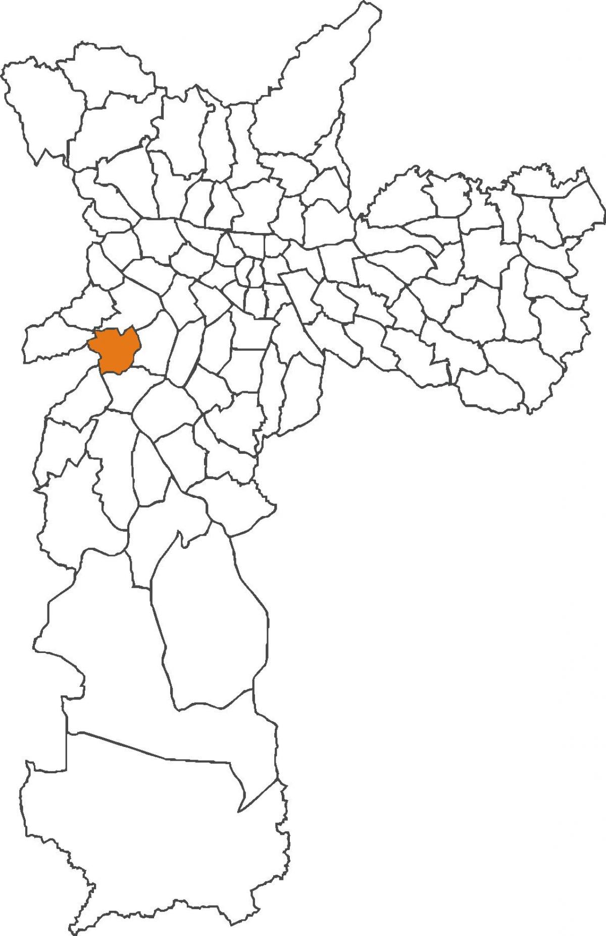 Peta Vila Sônia daerah