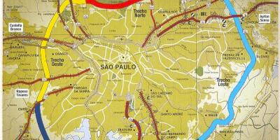 Peta São Paulo beltway