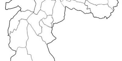 Peta zon Nordeste São Paulo