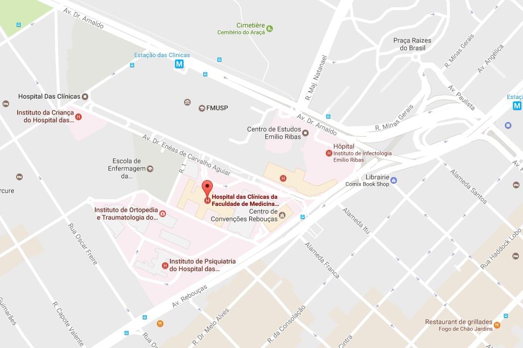 Peta Clínicas hospital
