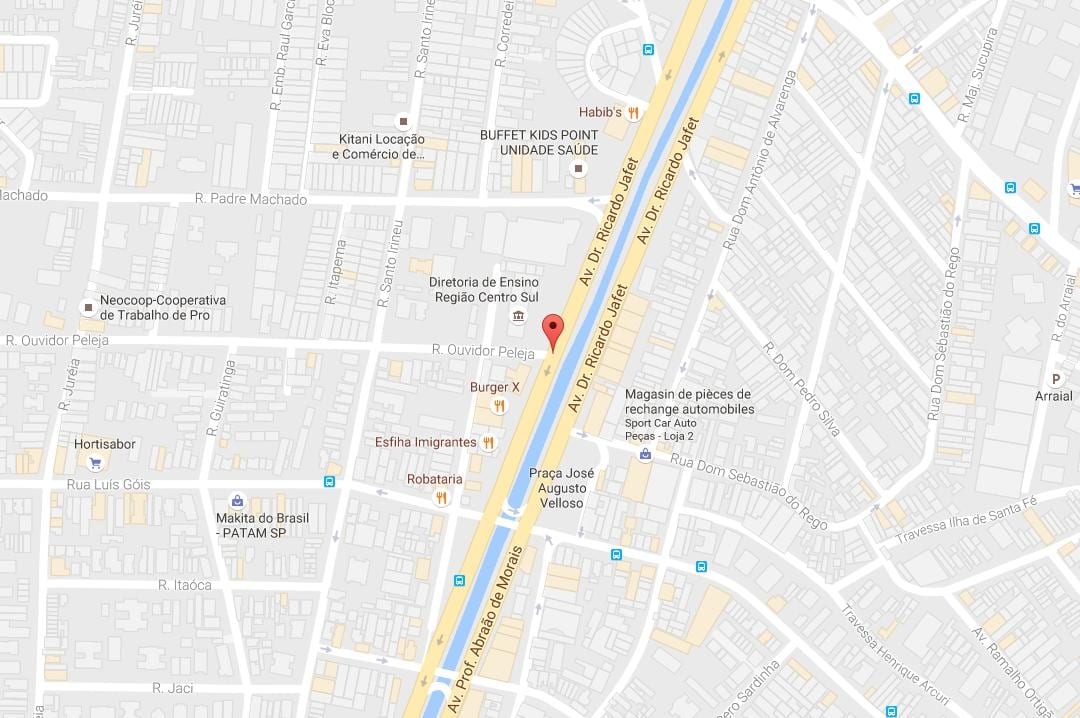 Peta Cursino São Paulo