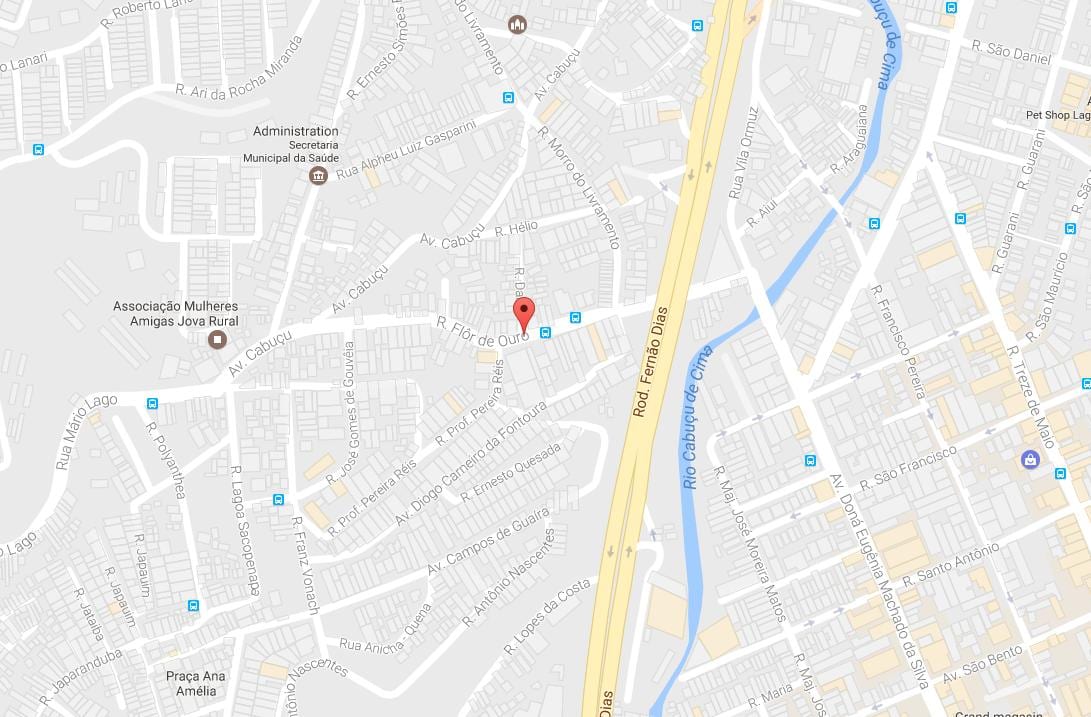 Peta Jaçanã São Paulo