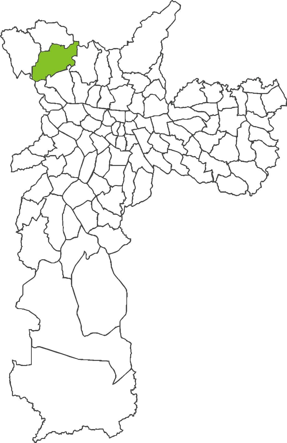 Peta Jaraguá daerah