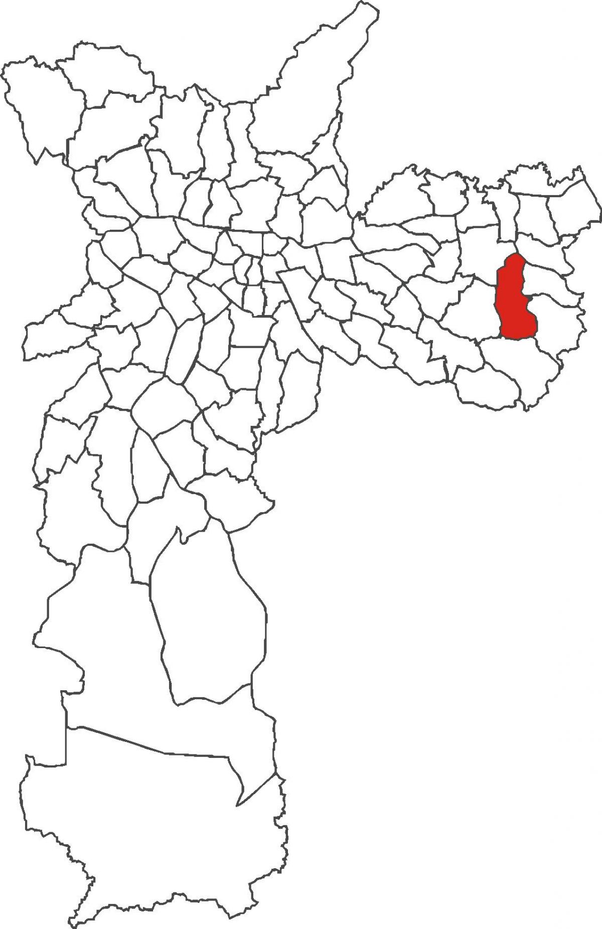 Peta José Bonifácio daerah