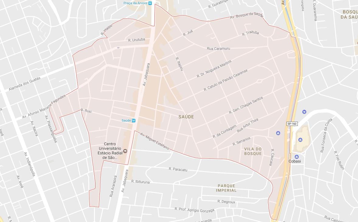 Peta Kesihatan São Paulo