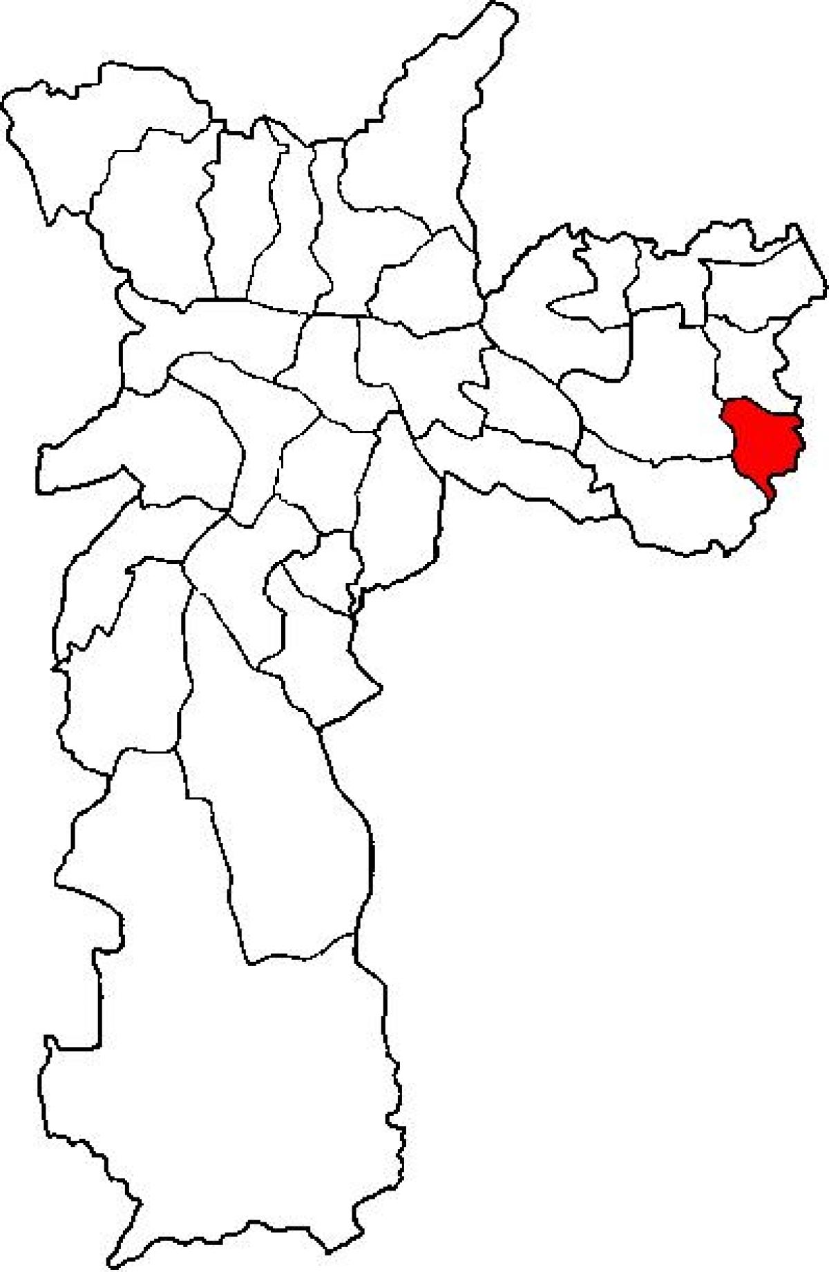 Peta Kota Tiradentes daerah