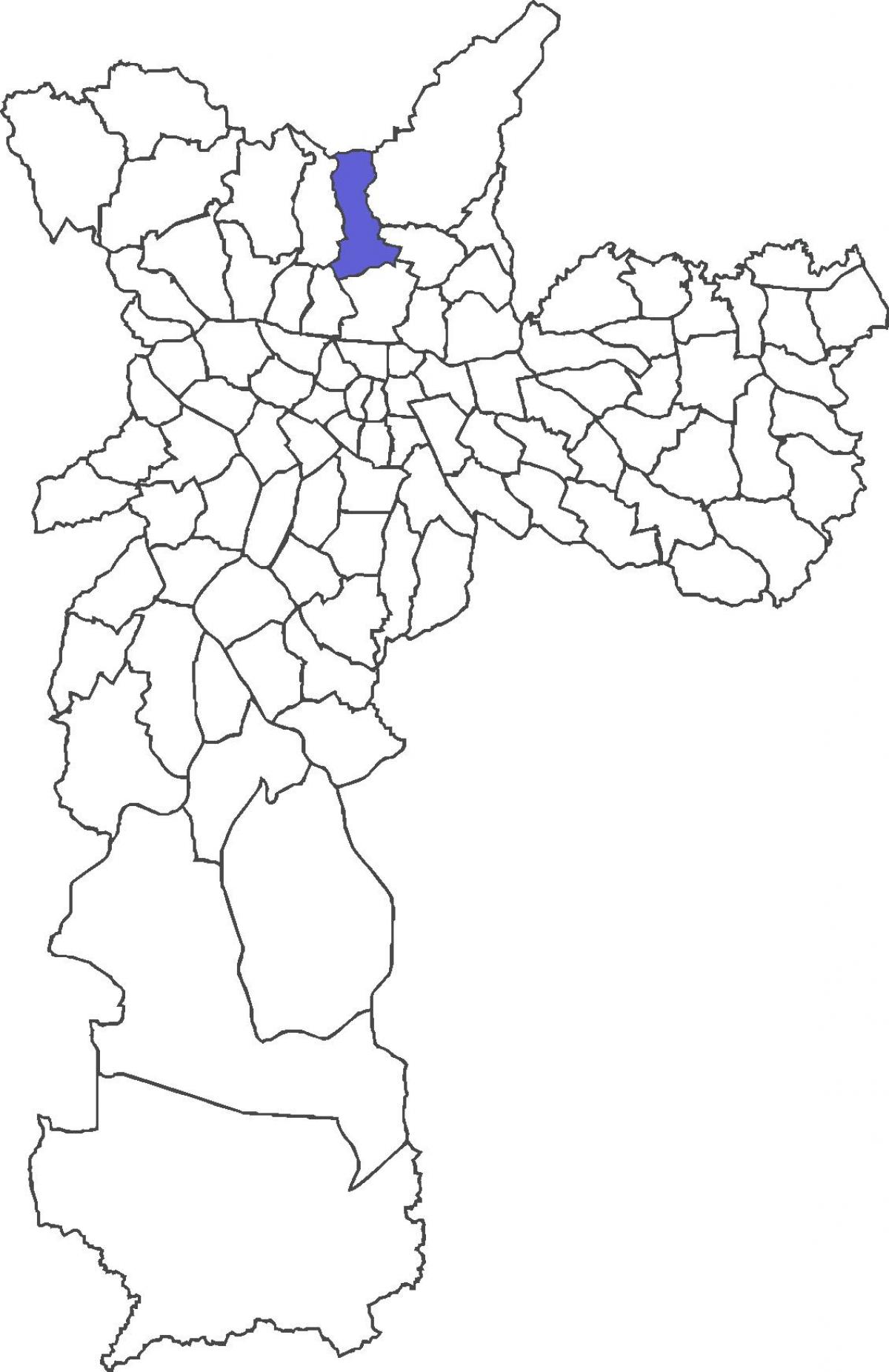 Peta Mandaqui daerah