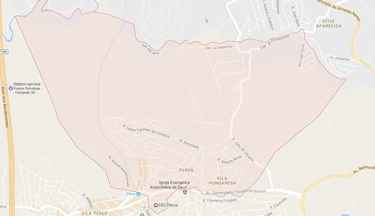 Peta Perus São Paulo
