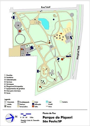 Peta Piqueri São Paulo Park