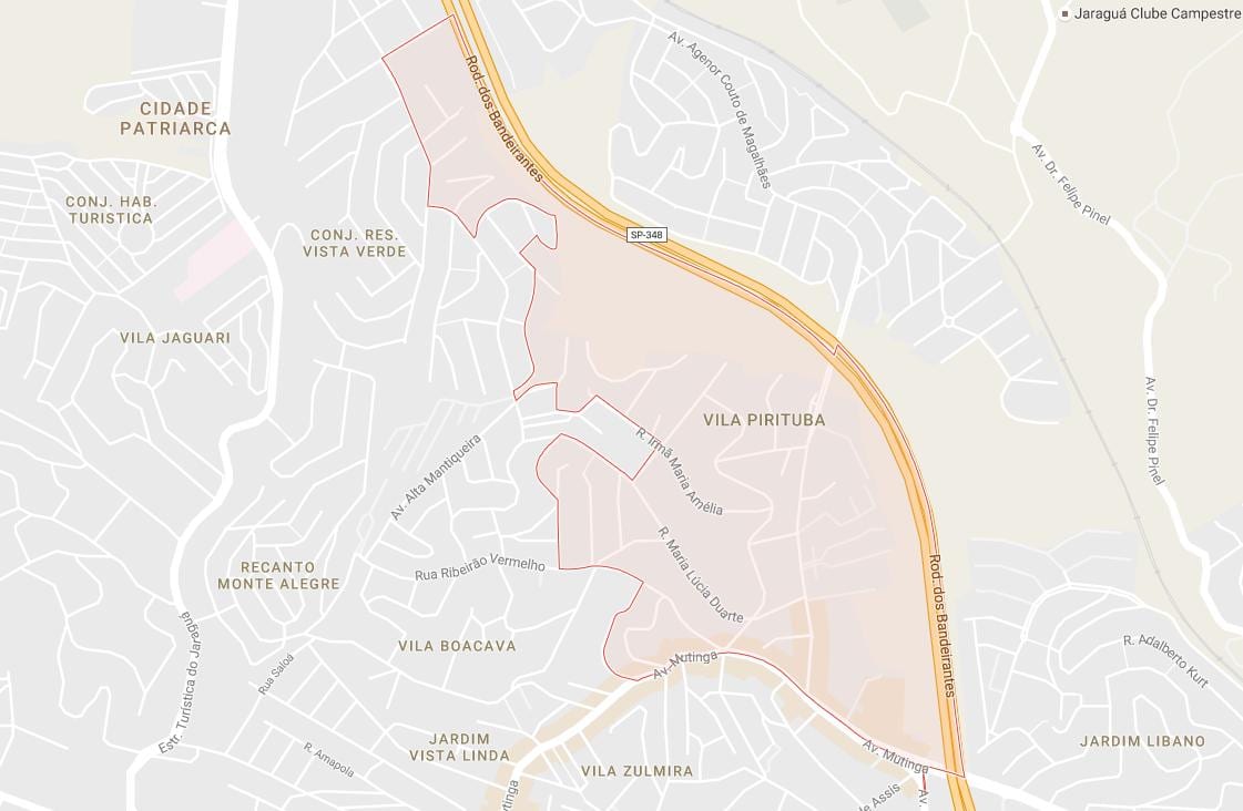 Peta Pirituba São Paulo