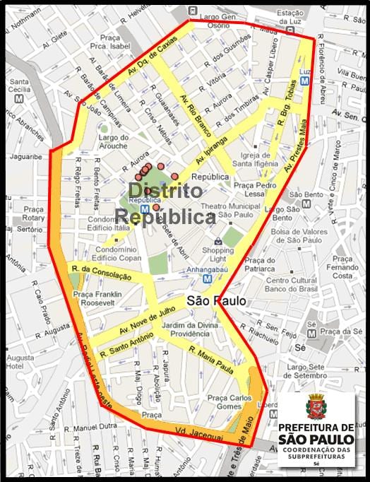 Peta República São Paulo
