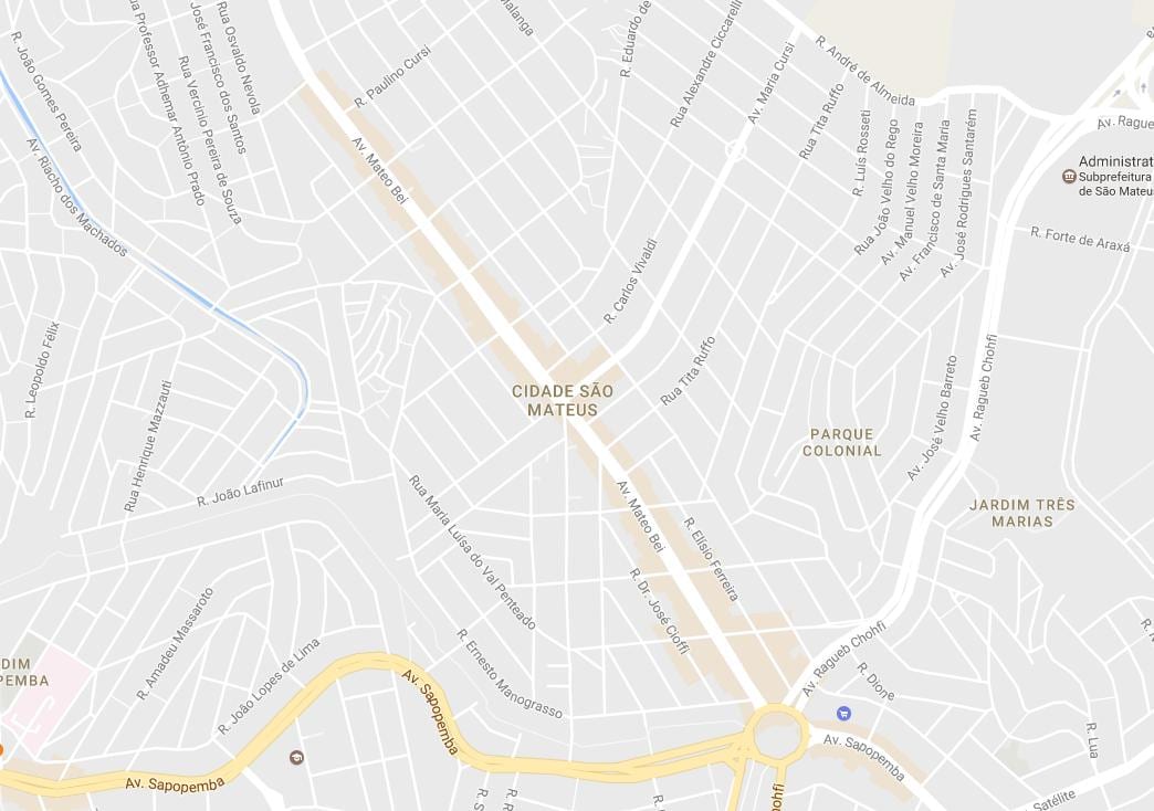 Peta São Dudu São Paulo