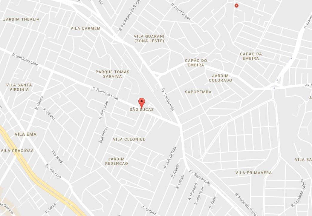 Peta São Lucas São Paulo