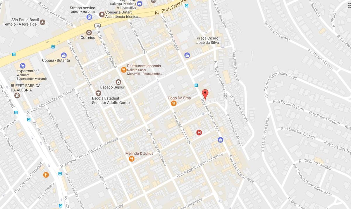 Peta Socorro São Paulo