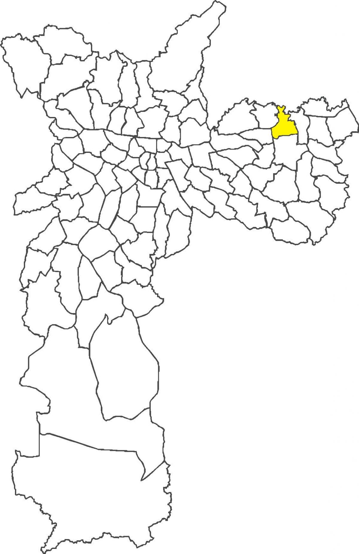 Peta Vila Jacuí daerah