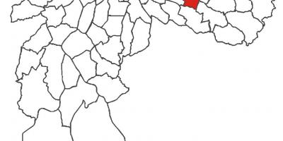 Peta Aricanduva daerah