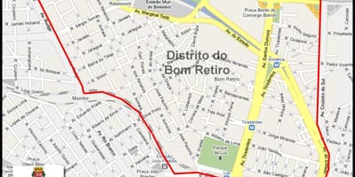 Peta Bom Retiro São Paulo