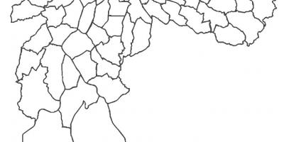 Peta Brasilândia daerah