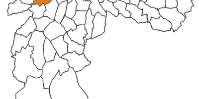 Peta Butantã daerah