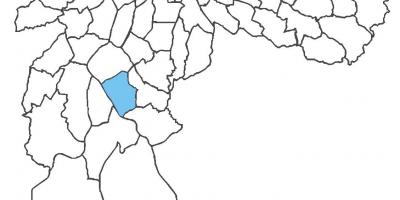 Peta Campo Grande daerah