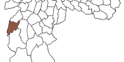 Peta Capão Redondo daerah