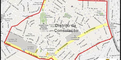 Peta Consolação São Paulo