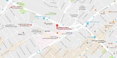 Peta Institut Kanser São Paulo