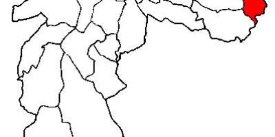 Peta Kota Tiradentes daerah