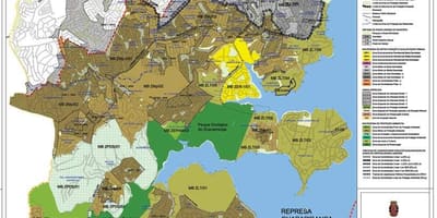 Peta M'Boi Mirim São Paulo - Pekerjaan tanah