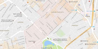Peta Pengangkutan Paulista São Paulo