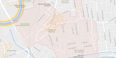 Peta Penha São Paulo
