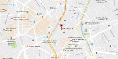 Peta Prédio Martinelli