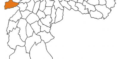 Peta Raposo Tavares daerah