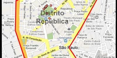 Peta República São Paulo