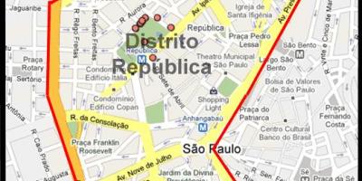 Peta República São Paulo